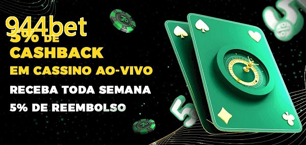 Promoções do cassino ao Vivo 944bet